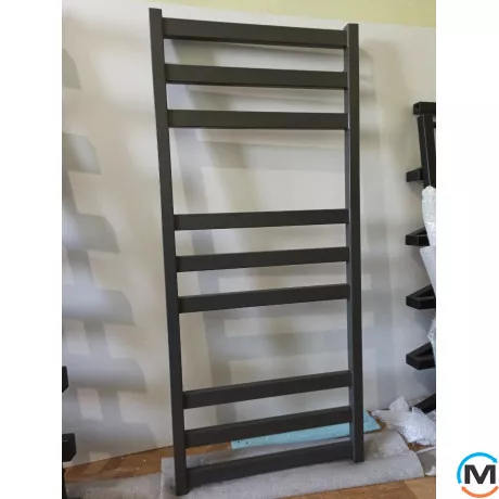 Сушка для рушників Genesis-Aqua TRISTAR SQUARE 1200x530 графіт, Колір: Графіт, Висота (мм): 1200, фото , зображення 5