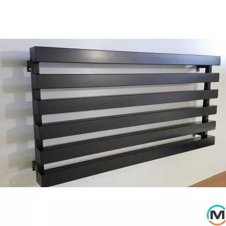 Радіатор Genesis-Aqua ASCANIA 600х1200 чорний, Колір: Чорний, фото , зображення 6