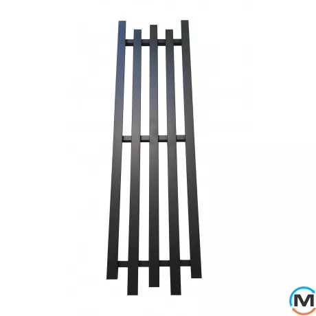 Радіатор Genesis-Aqua BASSA 1600х450 білий, Колір: Білий, фото , зображення 2