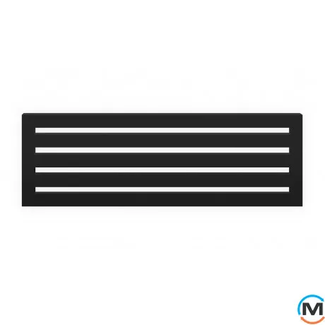 Радіатор Genesis-Aqua FENELI 600x1400 графіт, Колір: Графіт, фото 