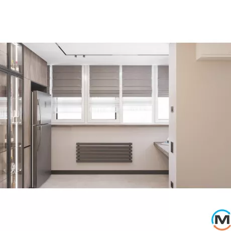 Радіатор Genesis-Aqua FORTUNA 500x800 білий, Колір: Білий, Ширина (мм): 800, фото , зображення 10