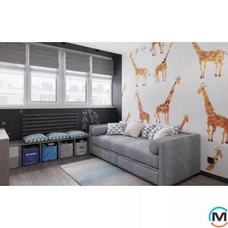 Радіатор Genesis-Aqua FORTUNA 500x1200 графіт, Колір: Графіт, Ширина (мм): 1200, фото , зображення 11