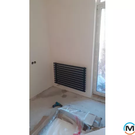 Радіатор Genesis-Aqua FORTUNA 500x1200 чорний, Колір: Чорний, Ширина (мм): 1200, фото , зображення 6