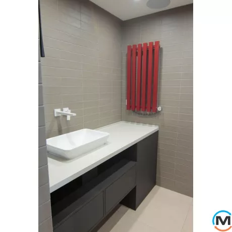 Радіатор Genesis-Aqua FORTUNA 500x1000 графіт, Колір: Графіт, Ширина (мм): 1000, фото , зображення 8