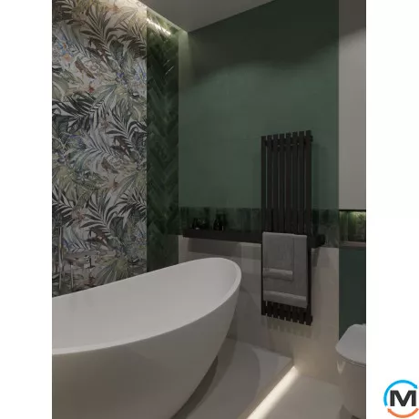 Радіатор Genesis-Aqua SIENA 1800x570 графіт, Колір: Графіт, Висота (мм): 1800, Ширина (мм): 570, фото , зображення 7