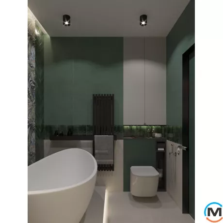 Радіатор Genesis-Aqua SIENA 1800x570 графіт, Колір: Графіт, Висота (мм): 1800, Ширина (мм): 570, фото , зображення 9