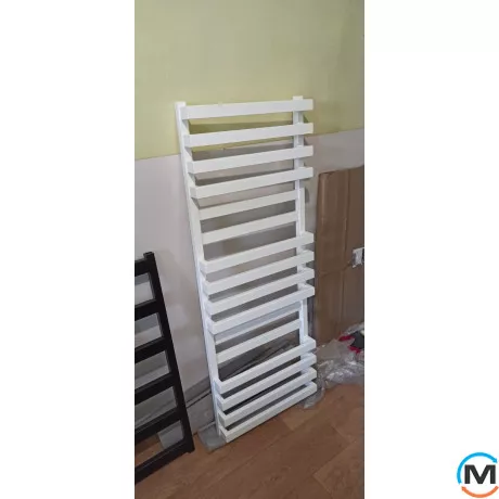 Сушка для рушників Genesis-Aqua SANTA 1000x530 графіт, Колір: Графіт, Висота (мм): 1000, фото , зображення 10