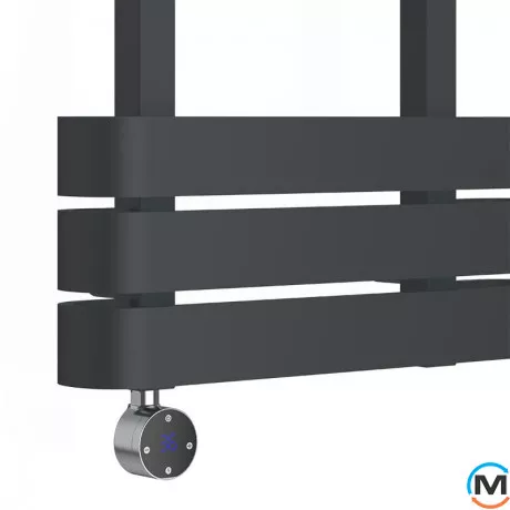 ТЕН для сушки для рушників GENESIS-AQUA ONLYHEAT 900W графіт, Колір: Графіт, Макс. потужність (Вт): 900, фото , зображення 2