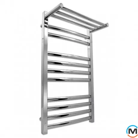 Сушка для рушників водяна Laris Гранд П11 500 х 900 з полицею, фото 