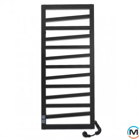 Сушка для рушників електрична Laris Зебра Міраж ЧКЧ11 500 х 1200 Е (підкл. праворуч), фото , зображення 2