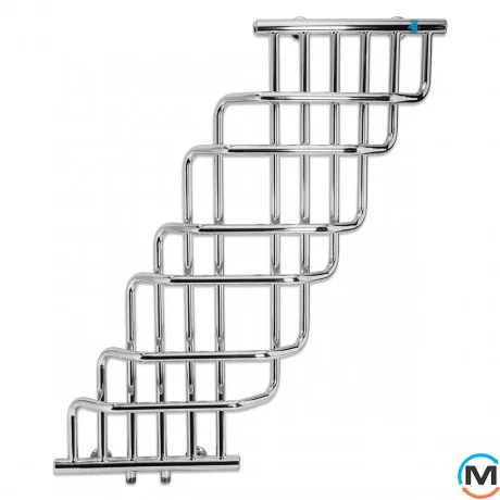 Полотенцесушитель водяной Laris Ниагара П 370 х 900, фото , изображение 2