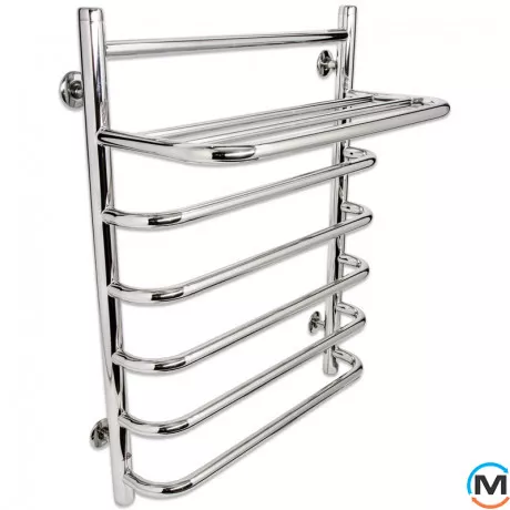 Полотенцесушитель водяной Laris Стандарт П7 500 х 660 с полкой, фото 