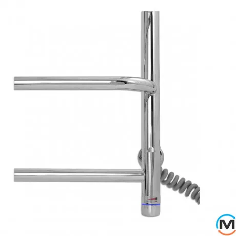 Сушка для рушників електрична Laris Стандарт П5 500 х 660 з полицею Е (підкл. праворуч), фото , зображення 5