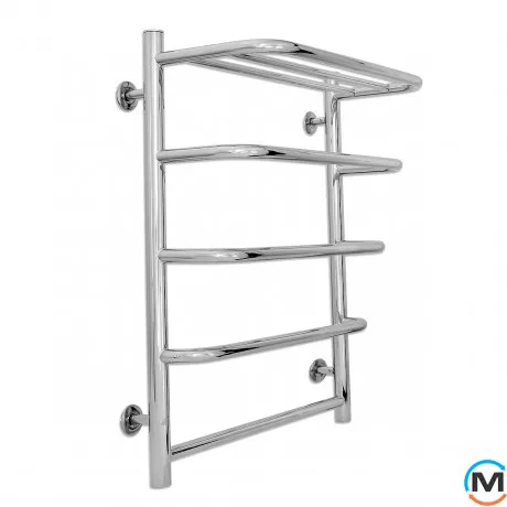 Сушка для рушників водяна Laris Стандарт П5 500 х 660 з полицею, фото 