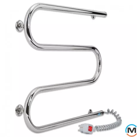 Полотенцесушитель электрический Laris Змеевик 25 РС3 600 х 500 Э (подкл. справа), фото 