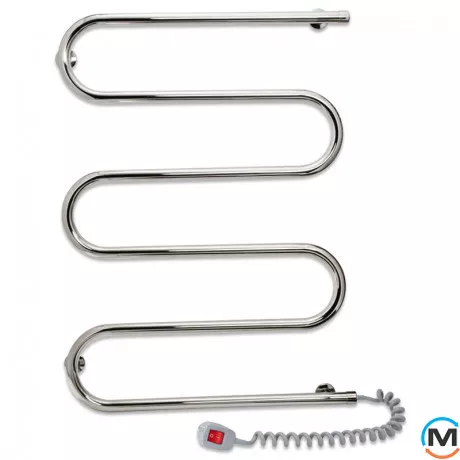 Сушка для рушників електрична Laris Змійовик 25 РС5 500 х 800 Е (підкл. праворуч), фото , зображення 2