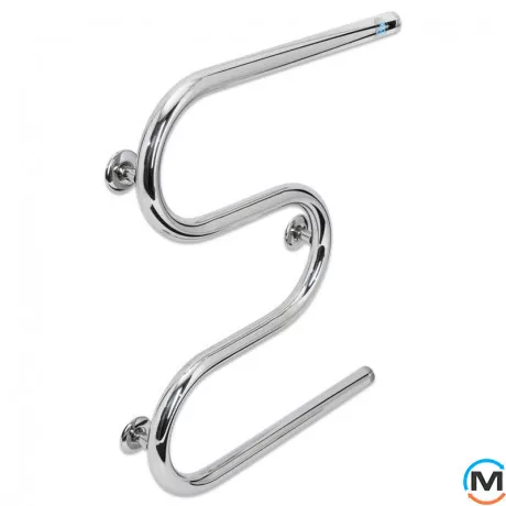 Сушка для рушників водяна Laris Змійовик 25 РС3 400 х 500 3/4", фото , зображення 2