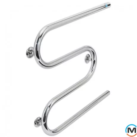 Полотенцесушитель водяной Laris Змеевик 25 РС3 500 х 500 1/2'', фото , изображение 2