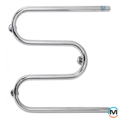 Полотенцесушитель водяной Laris Змеевик 25 РС3 500 х 500 1/2'', фото , изображение 3