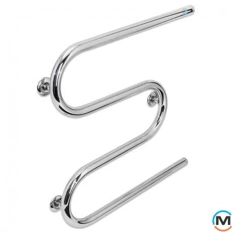 Полотенцесушитель водяной Laris Змеевик 25 РС3 500 х 500 3/4", фото , изображение 2