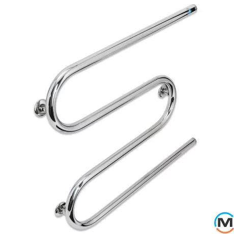 Сушка для рушників водяна Laris Змійовик 25 РС3 600 х 500 3/4", фото , зображення 2