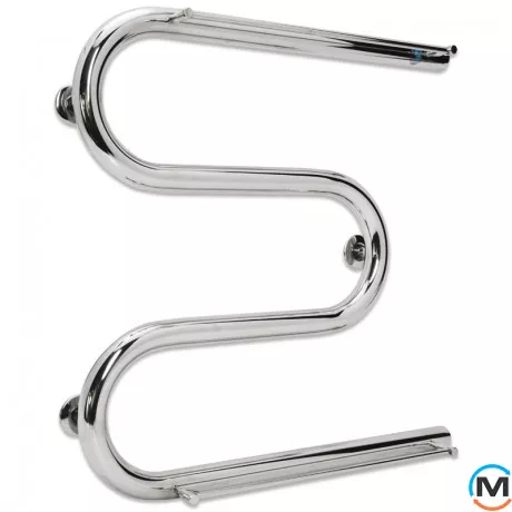 Полотенцесушитель водяной Laris Змеевик 30 РС3 500 х 500 с 2-мя полками 1/2'', фото 