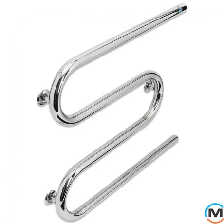 Полотенцесушитель водяной Laris Змеевик 30 РС3 600 х 500 1/2'', фото , изображение 3