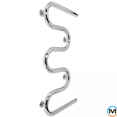 Сушка для рушників водяна Laris Змійовик 30 РС5 400 х 800 1/2'', фото 