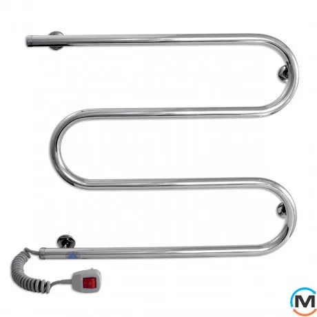 Сушка для рушників електрична Laris Змійовик 25 РС3 600 х 500 Е (підкл. зліва), фото , зображення 3