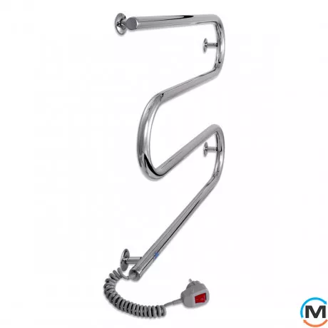 Сушка для рушників електрична Laris Змійовик 25 РС3 600 х 500 Е (підкл. зліва), фото , зображення 2