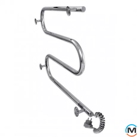 Сушка для рушників електрична Laris Змійовик 25 РС3 600 х 500 Е (підкл. зліва), фото , зображення 5