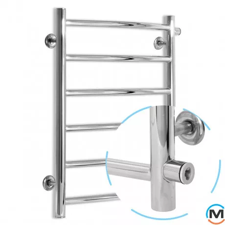 Полотенцесушитель водяной Laris Классик П6 450 х 600 б/п 1/2" мц 500, фото 