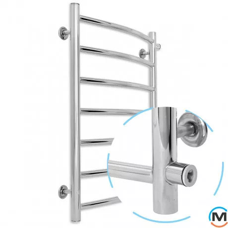 Полотенцесушитель водяной Laris Классик П7 500 х 700 б/п 1/2" мц 600, фото 