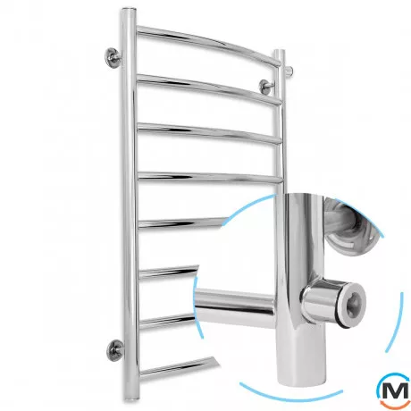 Полотенцесушитель водяной Laris Классик П8 500 х 800 б/п 1/2" мц 700, фото 