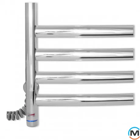Полотенцесушитель электрический Laris Классик Премиум П9 500 х 800 Э (подкл. слева), фото , изображение 5