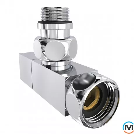 Кран кутовий Laris 1/2" - 3/4" Кватро Класік 2шт. (LX-851), фото , зображення 3