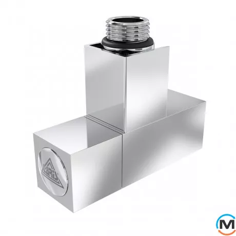 Кран кутовий Laris 1/2" - 1/2" Кватро 2шт. (LX-855), фото , зображення 2