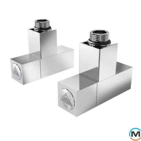 Кран кутовий Laris 1/2" - 1/2" Кватро 2шт. (LX-855), фото 