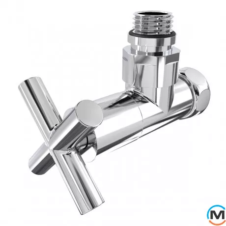 Кран кутовий Laris 1/2" - 3/4" Еліт 2шт. (ZZ-4704), фото , зображення 2