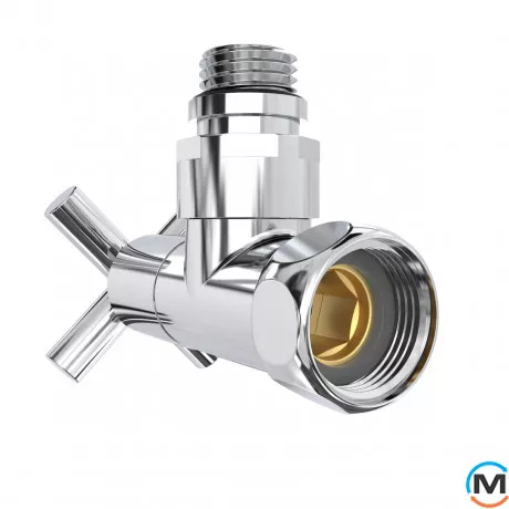 Кран кутовий Laris 1/2" - 3/4" Еліт 2шт. (ZZ-4704), фото , зображення 3