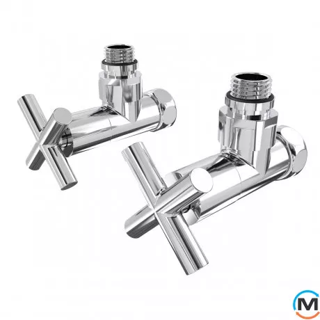 Кран кутовий Laris 1/2" - 3/4" Еліт 2шт. (ZZ-4704), фото 