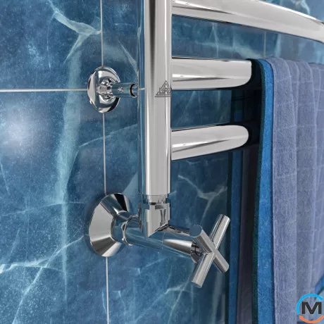 Кран кутовий Laris 1/2" - 3/4" Еліт 2шт. (ZZ-4704), фото , зображення 5