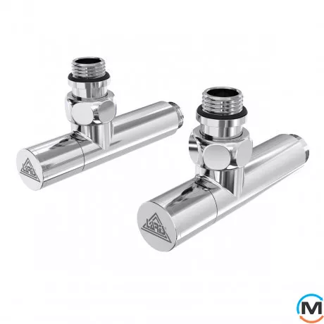 Кран кутовий Laris 1/2" - 1/2" Подовжений 2шт. (ZZ-5101), фото 