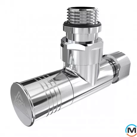 Кран кутовий Laris Звичайний 1/2" - 1/2" 2шт. (LX-4702), фото , зображення 2