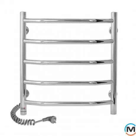 Полотенцесушитель электрический Laris Виктория П5 450 х 500 Э (подкл. слева), фото , изображение 2