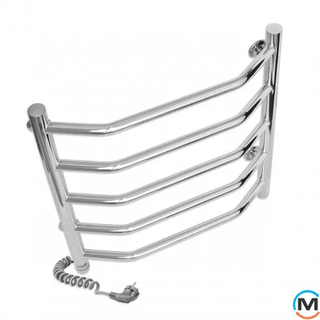 Полотенцесушитель электрический Laris Виктория П5 450 х 500 Э (подкл. слева), фото , изображение 3