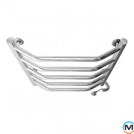 Полотенцесушитель электрический Laris Виктория П5 450 х 500 Э (подкл. справа), фото , изображение 4