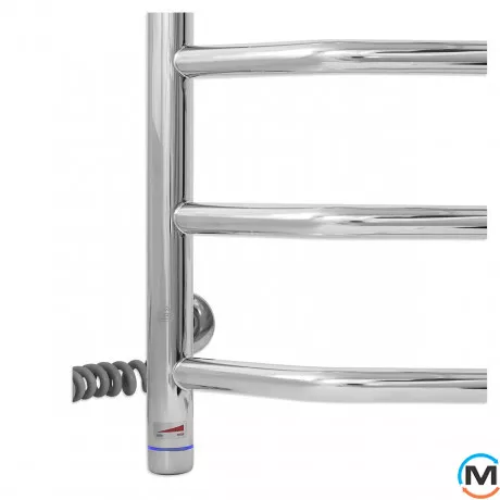 Полотенцесушитель электрический Laris Виктория П5 450 х 500 Э (подкл. слева), фото , изображение 5