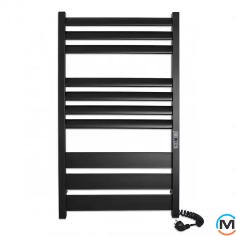 Полотенцесушитель электрический Laris Зебра Лавина ЧКЧ10 500 х 900 Э (подкл. справа), фото , изображение 2