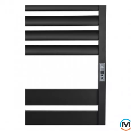 Полотенцесушитель электрический Laris Зебра Лавина ЧКЧ10 500 х 900 Э (подкл. справа), фото , изображение 5